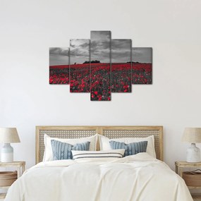 Tablou cu maci (150x105 cm)