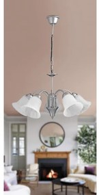 Rabalux 7365 - Lustra cu lant FRANCESCA 5xE14/40W/230V