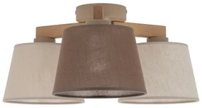 Brilagi - Lustră aplicată LATTE SABIA 3xE27/15W/230V pin/mix