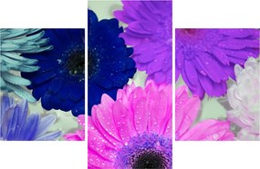 Tablou cu flori colorate (90x60 cm)