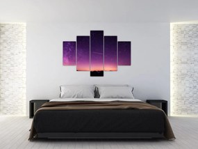 Tablou cu cerul și stea căzând (150x105 cm)