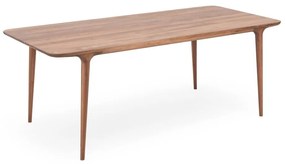 Masă de dining din lemn de nuc 90x180 cm Fawn – Gazzda