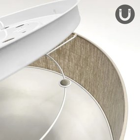 Plafonieră SIRJA, 2 x E27, 15W, 230V, diametru 45 cm, bej