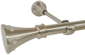 Galerie simpla fara inele carter 19 mm INOX (Alege marime: 320 cm)