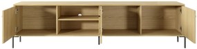 Comoda RTV in decor stejar SCANDI 203 3D