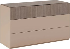 Comodă lemn masiv Essenza, 131,6 × 49 × 76 cm