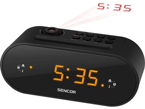 Sencor SRC 3100 B Radio cu ceas cu proiecție, negru