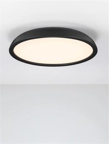 Lustra LED aplicata stil modern FELICIA negru 60cm
