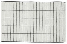 Covoraș de baie alb 50x80 cm Tile Stone – Mette Ditmer Denmark