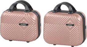 Set valiză TraveLux Pro II aur roz