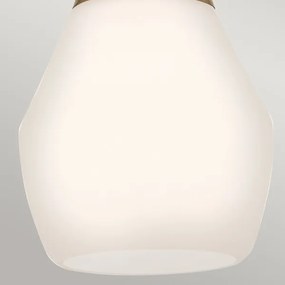 Lustră pe tijă Kichler KL-DEELA-P-CPZ DEELA 1xE27/60W/230V d. 17,8 cm alamă