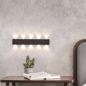 Aplica Led, Elit's, 15W+14W, Negru