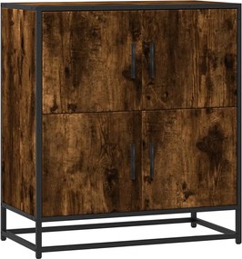 vidaXL Bufetă Stejar afumat 68x35x76 cm Lemn prelucrat