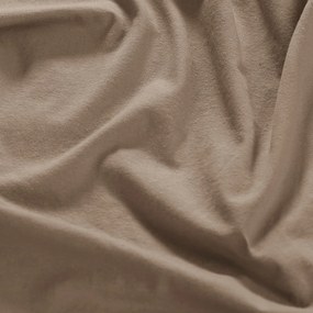 4Home jersey sheet Luxury walnut , 90 x 200 cm, 90 x 200 cm