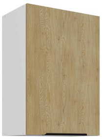 Dulap superior de bucătărie Carminia 50 G-72 1F (stejar cremona + alb). 1128068