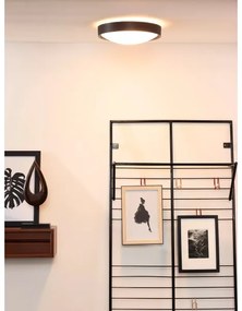 Plafonieră Lucide 08109/02/30 LEX 2xE27/9W/230V negru