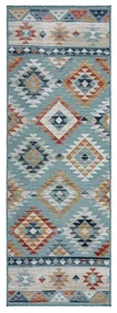 Covor tip traversă de exterior albastru 80x230 cm Avery Blue – Flair Rugs