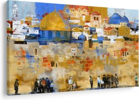 Tablou - Zidul plângerii, Ierusalim, Israel (90x60 cm)