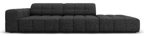 Șezlong gri antracit (cu colț pe partea stângă ) Chicago – Cosmopolitan Design