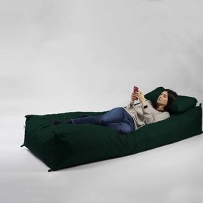 Fotoliu Yoga XL si Perna, Material impermeabil - Verde Tuborg