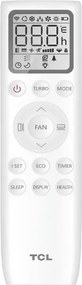 Resigilat: Aparat de aer conditionat mobil TCL TAC-12CHPB/MZ, 12000 BTU, A+, 35 m², Wi-Fi, Timer, Mod SMART, ECO, LED, Alb