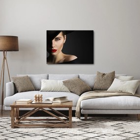 Tablou - Portretul femeii cu pălărie (70x50 cm)