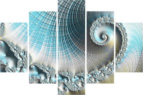 Tablou - Spirale texturate (150x105 cm)