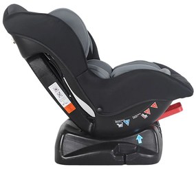 Scaun Auto 2 in 1 pentru copii NOVOKIDS™ Safety 2000, Transformabil in scoica auto, 0-18 kg, Spatar reglabil, Omologare R-129 i-Size, Centura de