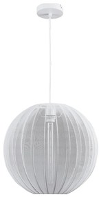 Lustră pe cablu SENSAI 1xE27/20W/230V d. 40 cm alb