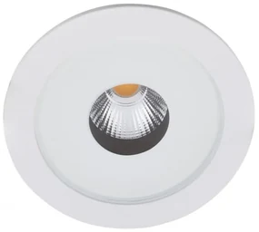 Spot LED incastrat pentru baie design minimalist IP54 PLAZMA alb H0089 MX