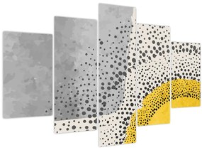 Tablou - pictură abstractă de plajă N⁰3 (150x105 cm)