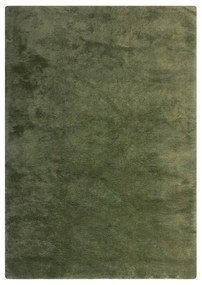 Blană verde-închis sintetică 80x150 cm Faroe Wool Look Fur – Flair Rugs