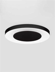 Plafoniera LED design slim PADA negru D-60cm