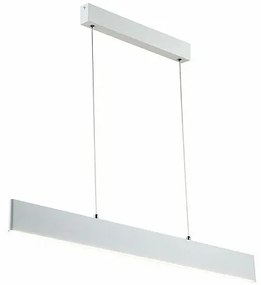 Lustra LED slim cu iluminat up/down Step 23W alba