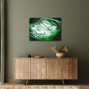 Tabloul abstract verde (70x50 cm)