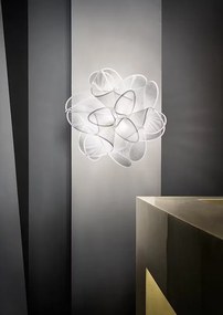 Aplica de perete sau tavan LED realizata manual La Belle Étoile White