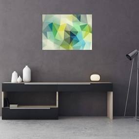 Tablou abstracțiunii geometrice (70x50 cm)
