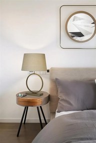 Veioza/Lampa de masa Elegant natural