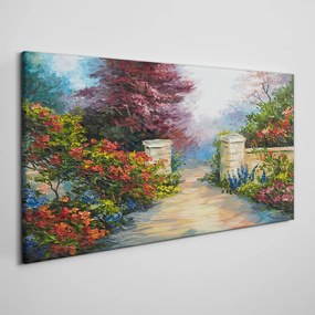 Tablou canvas perete cu flori de copac