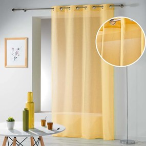 Perdea galbenă 140x240 cm Telma – douceur d'intérieur