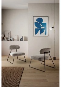 Fotoliu alb-negru Elon – Marckeric