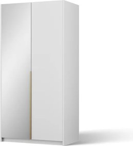Dulap Alera II Hinged – cu oglindă – 100x58x204 cm – Alb – Alera II Hinged Dulap – Varianta 2