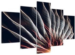 Tablou - Descărcare de lumini (150x105 cm)