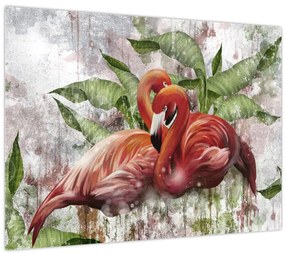 Tablou - Flamingo (70x50 cm)
