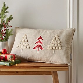 Pernă decorativă 30x50 cm cu model de Crăciun Christmas Tree – Catherine Lansfield