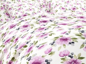 Lenjerie de pat bumbac ROSE DREAM alb Dimensiune lenjerie de pat: 70 x 90 cm | 140 x 200 cm