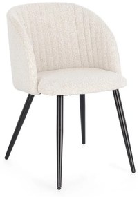 Set de 2 scaune design modern QUEEN Ivory
