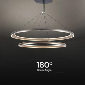 Lustră LED aplicată LED/65W/230V 3000K