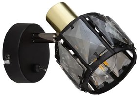 Spot de perete INDIANA 1xE14/40W/230V Globo 54357-1B