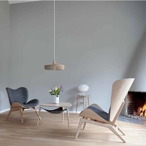 Abajur realizat manual din lemn Clava Dine Wood - oak ash 2343 VTC